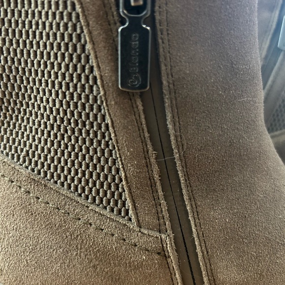 BLONDO Bandit Waterproof Ankle Boots Suede Taupe 8.5‎ - Picture 6 of 12